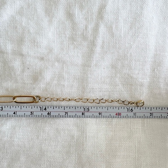 “L” Gold Initial Necklace Set - Picture 6 of 6